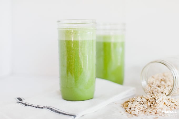 Peanut Butter Green Smoothie