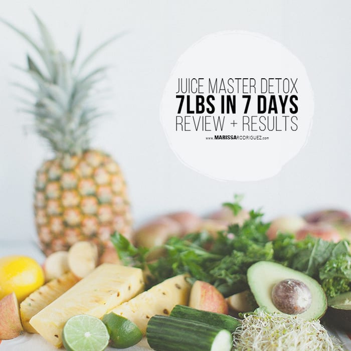 REVIEW RESULTS JASON VALE 7 DAY JUICE CLEANSE