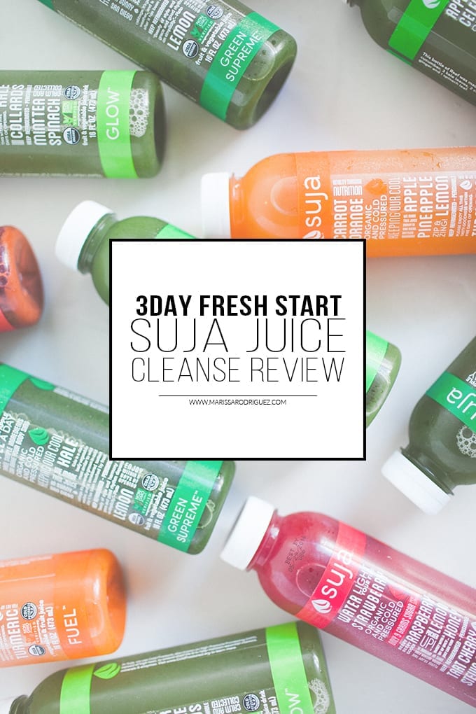 3 day juice cleanse- suja juice program review